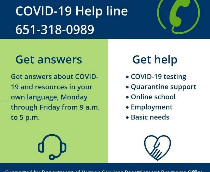 Lending A Helping Hand: Refugee Resettlement Agencies Support Minnesota’s Refugee Community During COVID-19 Pandemic