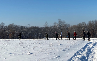 Adventures At Afton State Park First Time Out: Forging A New Path On Snowshoes