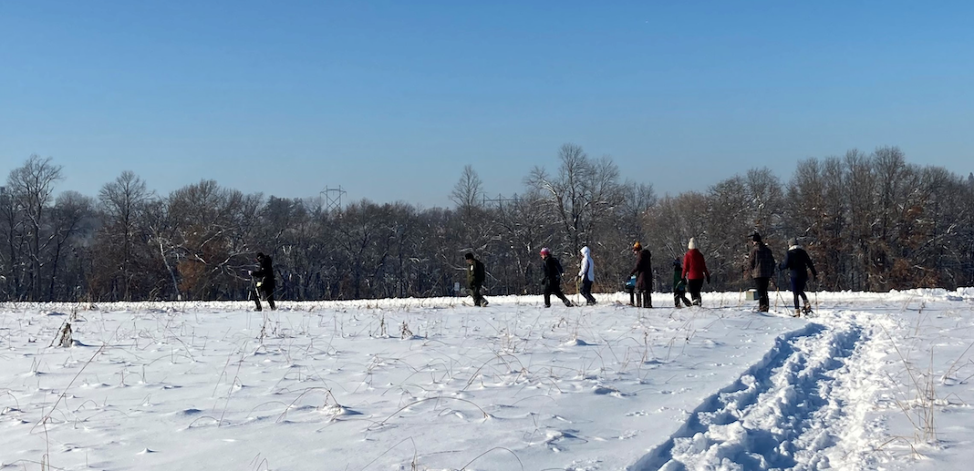 Adventures At Afton State Park First Time Out: Forging A New Path On Snowshoes