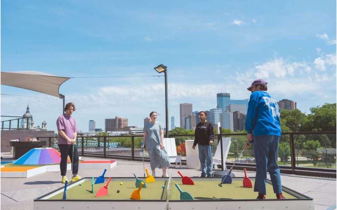 SKYLINE MINI GOLF RETURNS TO THE WALKER ROOFTOP TERRACE WITH ARTIST-DESIGNED HOLES AND STUNNING VIEWS